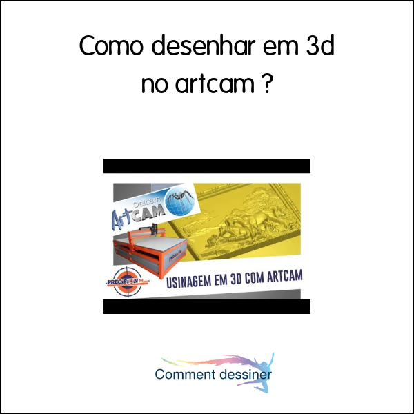 Como desenhar em 3d no artcam